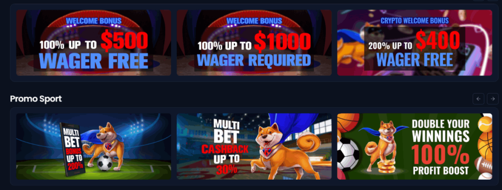 Kryptosino Bonuses