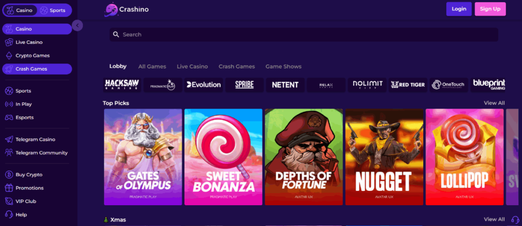 Crashino Crypto Casino