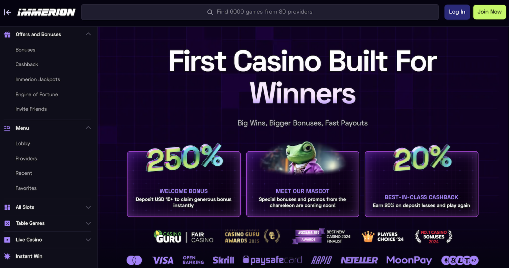 immerion crypto casino